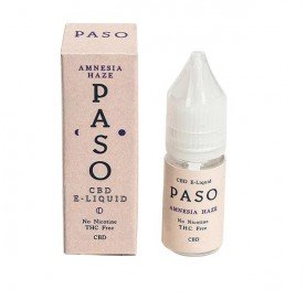 Paso 1000mg CBD Vaping Liquid 10ml (70PG/30VG) - Flavour: Amnesia Haze