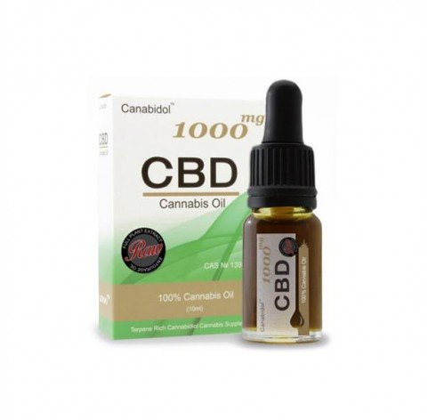 Canabidol 1000mg CBD Raw Cannabis Oil Drops 10ml