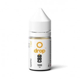 Drop CBD Flavoured E-Liquid 1000mg 30ml - Flavour: Apple & Pear