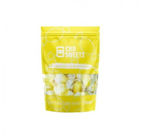CBD Asylum 500mg CBD Sweets - Flavour: Sherbet Lemons