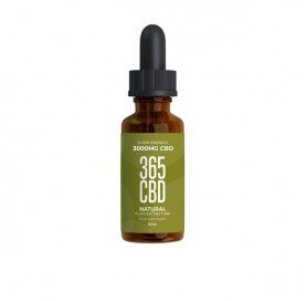 365CBD Flavoured Tincture Oil 3000mg CBD 30ml - Natural