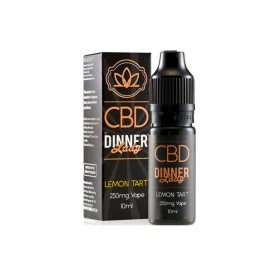Dinner Lady 250mg CBD 10ml E-Liquid (70VG/30PG) - Flavour: Mint Tobacco CBD